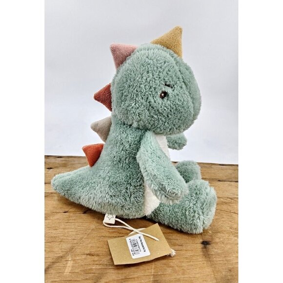 New Albetta Dino T-Rex Recycled Fur Toy Plush Dinosaur Stuffed Animal 9.5 in - Picture 3 of 7